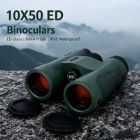 Jumelles HL étanches 10X50 12X50 ED longue portée, télescope de haute qualité pour la chasse, le camping et l'observation des oiseaux