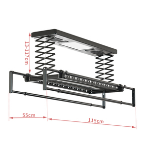 Séchoir <span class=keywords><strong>à</strong></span> <span class=keywords><strong>linge</strong></span> de <span class=keywords><strong>plafond</strong></span> électrique avec télécommande - Product Image 2