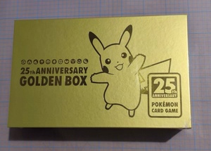 Boîte scellée Pokémon, version japonaise originale PTCG, <span class=keywords><strong>coffret</strong></span> cadeau <span class=keywords><strong>Pikachu</strong></span> doré 25e anniversaire, objet de collection - Product Image 6