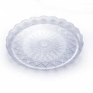 Assiette en plastique pour fruits de mariage, recyclable et lavable, vente en gros - Product Image 1