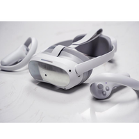 Casque VR tout-en-un PICO 4 Pro avec taux de rafraîchissement de 90Hz 8 Go + 525 Go de mémoire Casque VR à angle de champ de 105 degrés pour jouer à des jeux