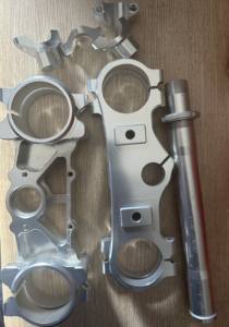 Abrazadera triple negra, horquillas delanteras de 53mm, abrazadera de árbol triple forjada para motocicleta Pit Bike - Product Image 6