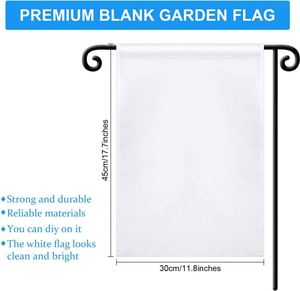 Wholesale Custom Logo Printed 12x18 Garden <b>Flag</b> Burlap Polyester <b>for</b> Outdoor Use - Product Image 3