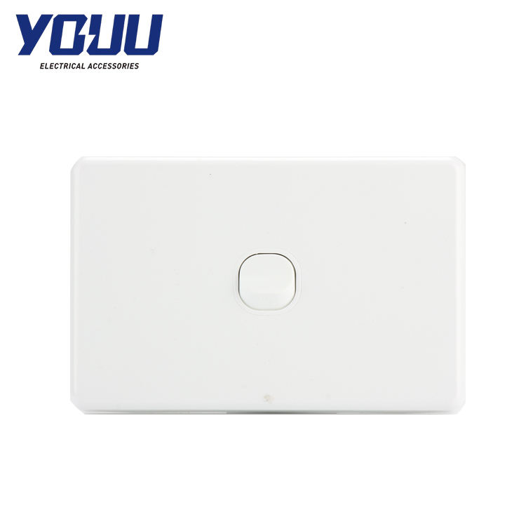 YOUU Best Selling Items 250VAC Modern Light Switch Electrical Double 10A 15A Wall Outlet Switch Socket