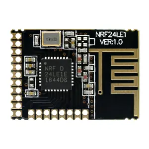 Taidacent 3.3V NRF24LE1无线通信SPI接口2.4Ghz嵌入式超低功耗RF无线收发器模块