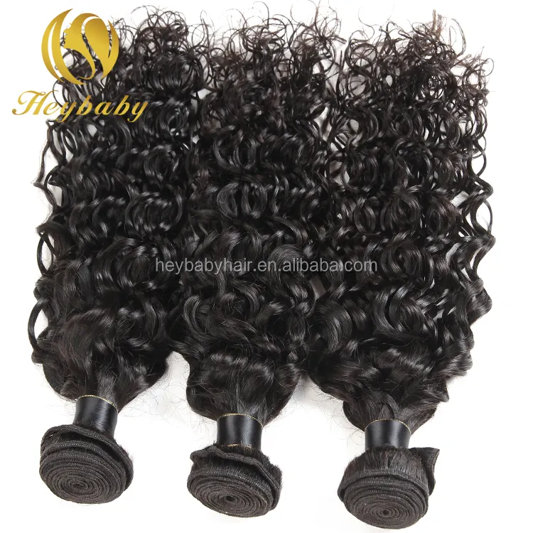 Heybaby Raw African Curly Weave Jerry Bouncy afro Curls Virgin Indian Hair