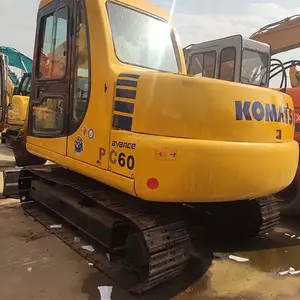 Cheap sale of 6 tons small second-hand excavator Komatsu PC60 imported from Japan