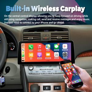 Lecteur vidéo de voiture Android 13 avec écran 12,3 pouces 1920*720, autoradio stéréo pour Toyota Camry 2013-2018, GPS, multimédia, Carplay, unité principale - Product Image 3