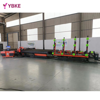 Ligne de découpe de verre CNC professionnelle YBKE, facile à utiliser, ligne de production de découpe de verre, ligne d'assemblage de découpe de verre intelligente
