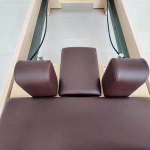 Equipo de Ejercicio para Mujeres de Tamaño Completo, Venta al Por Mayor de Fábrica China, Reformer de <span class=keywords><strong>Pilates</strong></span> de Madera de Arce Clásico de Alta Calidad para Uso Comercial - Product Image 3