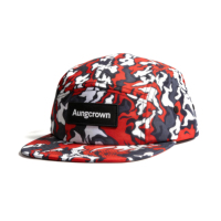 Casquettes de camouflage personnalisées avec broderie et logo sur mesure, casquette de camping 5 panneaux camouflage, casquette de course personnalisée