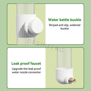 Accesorio para Jaula de Pájaros, Botella de Agua Colgante para Pájaros, Bebedero para Pájaros, Dispensador Automático de Agua para Mascotas para Loros, Guacamayos, Cacatúas - Product Image 4