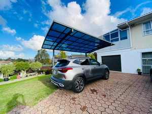 Cochera Doble de Alta Calidad y Resistencia, Garaje para Dos Autos, Pérgola de Aluminio, Estacionamiento para Autos - Product Image 5
