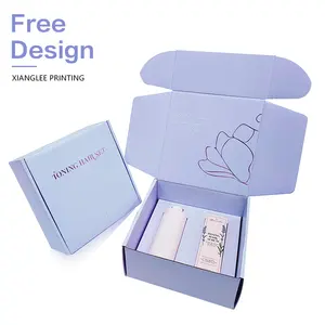Low Moq Customised Eco Recyclable Small Kraft Shipping Mailer Box