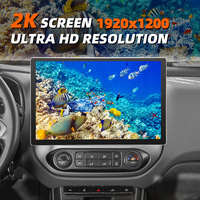 Autoradio Android 2 Din 13,3 pouces pour Chevrolet Silverado GMC Sierra 2014-2018 Navigation Android GPS Radio Carplay