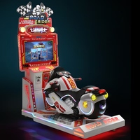 Machine de jeu d'arcade de course de moto à monnayeur, simulateur de conduite de moto