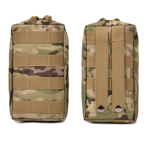 GB91-2 Camouflage khaki green black Molle <b>pouch</b> - Product Image 1