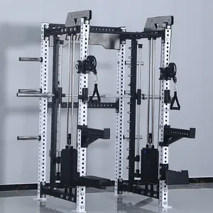 Großhandel Home Gym Kraft training Trainings geräte Kabel Crossover Power Rack Funktions trainer Smith Machine Squat Rack