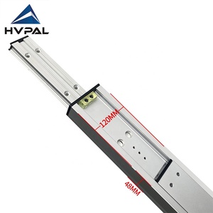 HVPAL 1000kg kapasite üçlü alüminyum slayt demiryolu uzatın | Korozyon önleyici kalınlaşmış parça | Ağır ekipman için 120mm geniş - Product Image 3