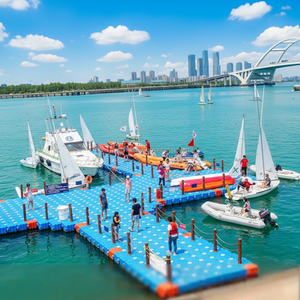 GZZH Plate-forme de quai flottant en HDPE avec double cube pour la marina-Vente en gros depuis Guangdong - Product Image 6