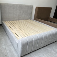 Ensemble de chambre à coucher de luxe, meubles de maison, hôtel, lits à plateforme