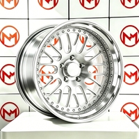 Rines de Aleación Maxtera Forged Custom CCW Classic 3P para Autos de Pasajeros, Compatibles con Corvette, Mustang, Dodge, Supra, GT-R, 350Z, Golf, 911