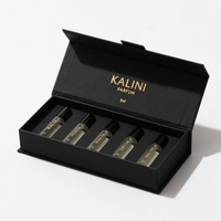 Flacon pulvérisateur en verre de luxe personnalisé et unique, 15 ml, vide, avec boîte, pour soins de la peau, perruques, mascara et diffuseur à bâtonnets