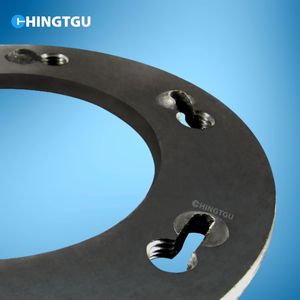 Plaque d'extrémité en acier pour pieu en béton précontraint, haute résistance SM400A Q235 avec trous renforcés pour pieu PHC - Product Image 6