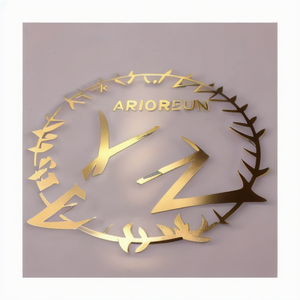 <span class=keywords><strong>Film</strong></span> adhésif personnalisable avec logo imprimé par estampage à chaud, étiquette en verre cristal et métal détachable pour l'emballage - Product Image 3