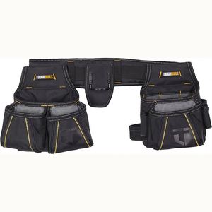 BSCI Heavy-Duty Utility Belt Made of Custom 1680D polyester with Detachable and Adjustable <b>Tool</b> <b>Pouch</b> Bag for <b>Electricians</b> - Product Image 2