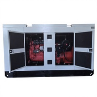 Genset Biogas Daya Tinggi 200kW Silent Auto Start Berpendingin Air Turbin Gas 250kVA Fasa Tunggal Kompatibel dengan Berbagai Jenis Bahan Bakar