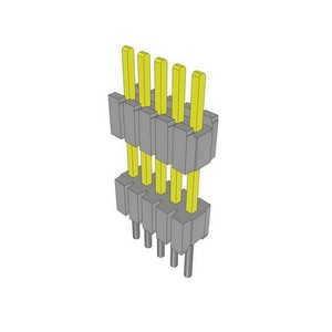 תמיכה ברשימת הרכיבים DWM-05-54-<span class=keywords><strong>L</strong></span>-S-335 מחבר DWM 5P Header <span class=keywords><strong>Spacer</strong></span> Flex Stack מצופה זהב 1.27 מ\"מ DWM0554LS335 דרך חור - Product Image 1
