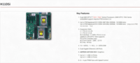 Motherboard Supermicro H11DSi Dual-Socket SP3 untuk AMD EPYC 7001/7002 |   16-Channel ECC DDR4, Ekspansi PCIe 3.0 yang Kaya Fitur