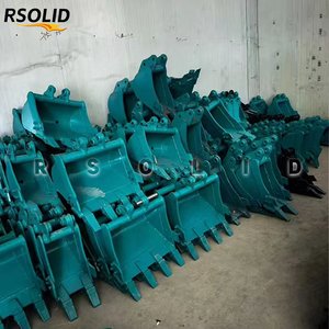 บุ้งกี๋ขุดดิน Rsoliddiesel แบบมาตรฐาน บุ้งกี๋สำหรับดินและหิน ใช้ได้กับรถขุดทุกยี่ห้อขนาด 1-80 ตัน ผลิตจากเหล็กทนทานต่อการสึกหรอ - Product Image 4