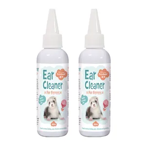 Low Moq Private Label Dog Ear Cleaner Solution Soothing Deodorizing Natural Pet Ear Cleaner Drops For Dogs Cats