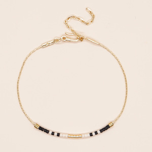 Bracelet en perles ajustable en or pour femmes JC Crystal, petites perles multicolores, bracelet Miyuki, bohème - Product Image 6