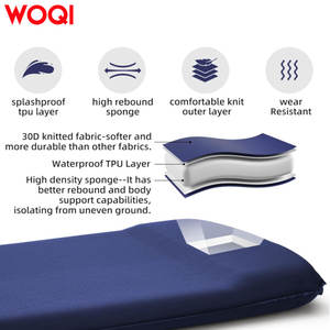 Lit nuage portable WOQI - Matelas de camping pliable imperméable, utilisation 4 saisons, matériau TPU, se range à plat et se déplie pour un confort optimal - Product Image 2