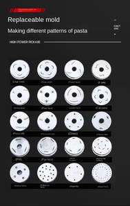 Extrudeuse et mélangeur de pâtes Spaghetti Macaroni nouilles industriel automatique pour casse-croûte - Product Image 3