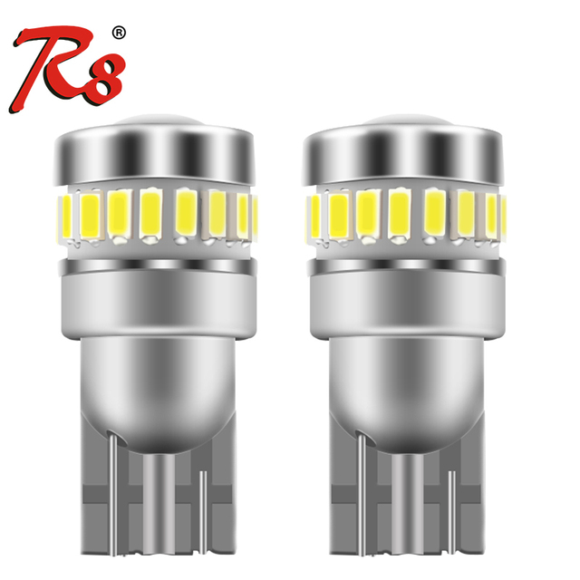 Extremely Bright 3030 Chipset LED Bulbs for Car Interior Dome Map Door Courtesy License Plate Lights Compact Wedge T10