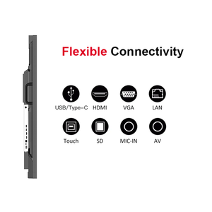 55 65 75 85 86 98 110 inch Bút ngón tay cảm ứng tương tác màn hình phẳng 4K LCD kỹ thuật số tương tác bảng thông minh cho các trường học giảng dạy - Product Image 4