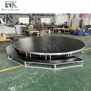 Concert Wedding Adjustable Legs 1m X 1m Portable <b>Stage</b> <b>Platform</b> 1x2m Party <b>Stage</b> for Events - Product Image 3