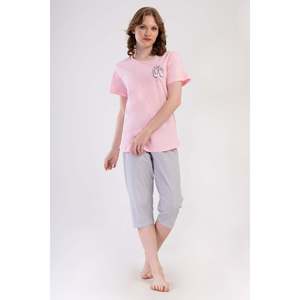 Combinaison de nuit ovale à manches courtes et col rond pour femme, taille XXL - Product Image 4