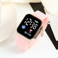 Jam Tangan Digital Sport Fashion Stok Pabrik Siap Kirim, Murah, LED Elektronik, Fitur Cadangan Daya untuk Anak-anak, Laris Manis