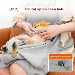 ملابس العناية بالحيوانات الأليفة بنمط صيفي غير رسمي بنمط ثابت ومآزر للأقدام مضادة للالتصاق ومآزر للقطط والكلاب خاصة بالحيوانات الأليفة - Product Image 6