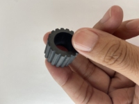 Rodillos de Silicona de Alta Calidad Lanjo Resistentes al Desgaste y al Calor, Recubiertos con 1215+NI, Dureza Shore 353, Servicio de Corte Personalizado