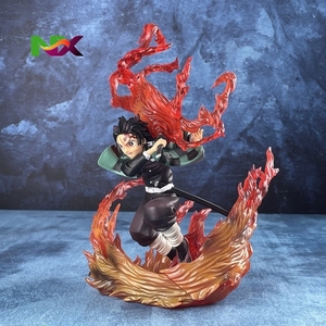 Figurine d'action Tanjiro Kamado de <span class=keywords><strong>Kimetsu</strong></span> <span class=keywords><strong>No</strong></span> <span class=keywords><strong>Yaiba</strong></span>, parfaite pour les collectionneurs d'anime, livrée avec boîte d'emballage, artisanat en plastique - Product Image 3