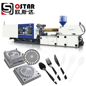 Dùng một lần duy nhất một thời gian sử dụng throwaway PP PS nhựa mật ong Kem muỗng nĩa dao làm máy ép phun giá - Product Image 1