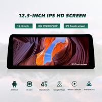 Écran Tactile de Navigation Auto Android 13.0 de 12,3'' avec Carplay pour BMW Série 3 4 F30 F31 F34 F32 F33 2013-2018
