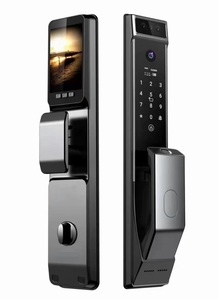 WiFi Tuya Automatic Fingerprint/Palm/Face Recognition/Key Lock Bulit-in 2.0 Megapixel Camera Monitor Audio and Capture <strong>Picture</strong> - Product Image 4