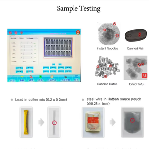 식품 가공용 식품 검사 <span class=keywords><strong>X</strong></span> 선 감지기 기계 용 공장 라인 비주얼 Xray 기계 - Product Image 3